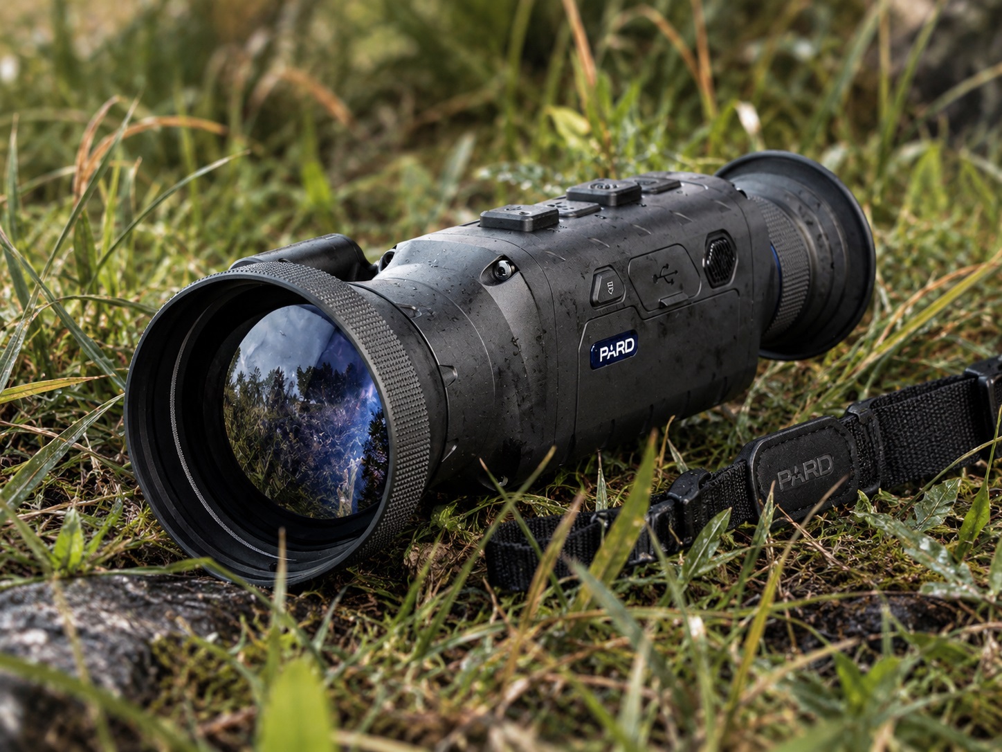 Тепловизионный монокуляр PARD Leopard 640 LE6-50LRF с объективом 50 мм и лазерным дальномером