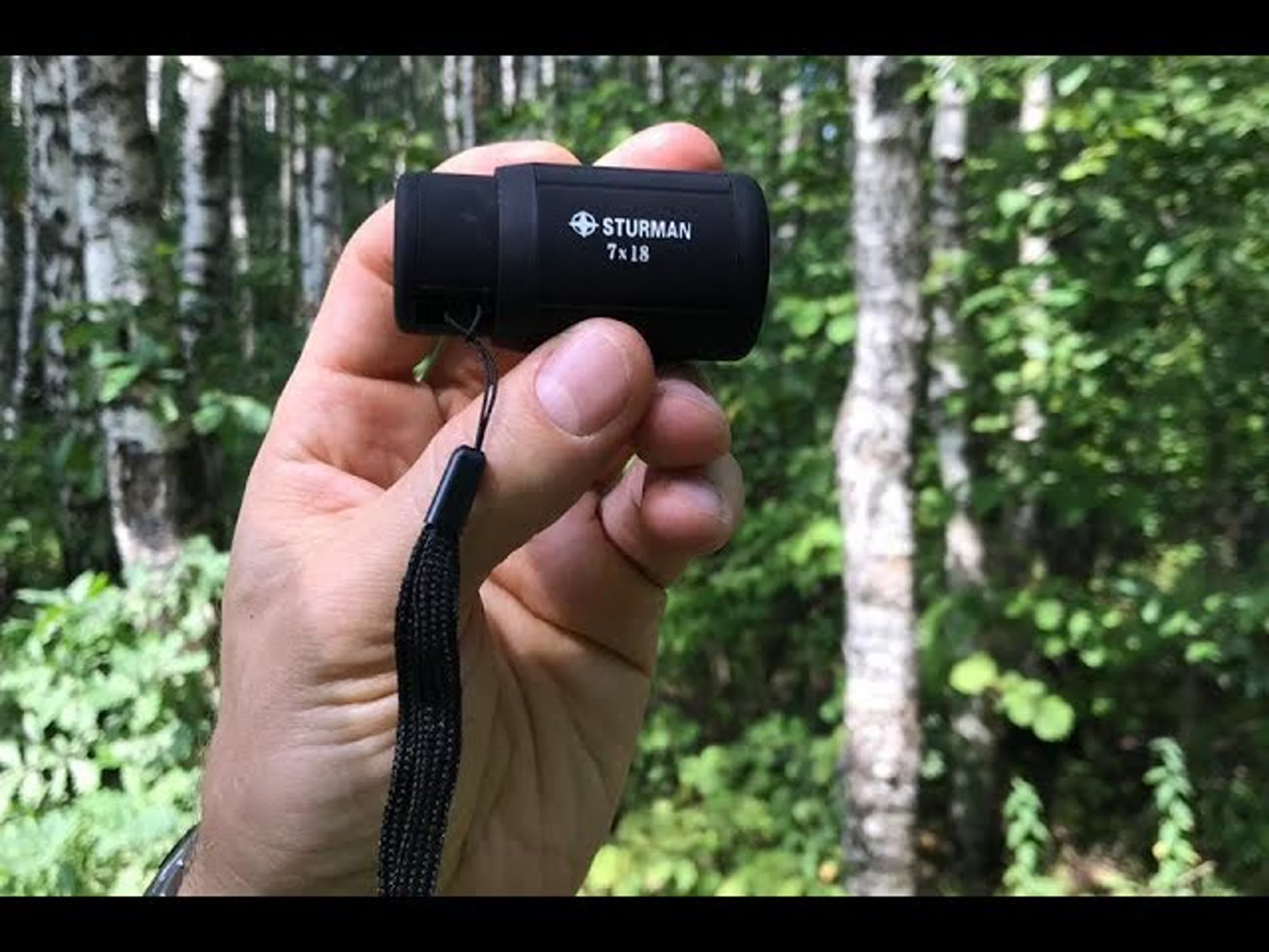 Монокуляр Sturman 7x18 - макро и телеобъектив для смартфона.