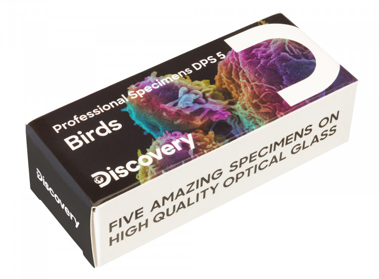 Набор микропрепаратов Discovery Prof DPS 5. «Птицы» (78414) Набор микропрепаратов Discovery Prof DPS 5. «Птицы» (78414) - фото 1