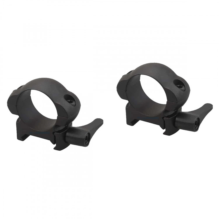 Кольца Vector Optics 25,4 мм быстросъёмные на Weaver, стальные, низкие (SCSR-01) - фото 1