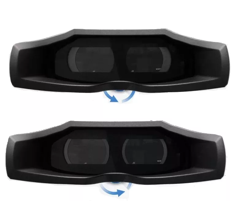 Регулировка межзрачкового расстояния