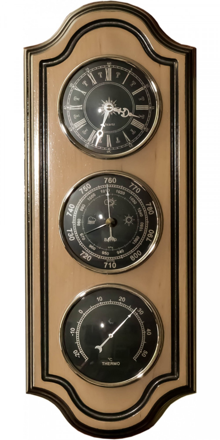 Метеостанция М-47 серебро - фото 1