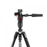 Штатив Manfrotto Befree MKBFRLA4BK-3W с головой 3-Way Live, алюминиевый 3