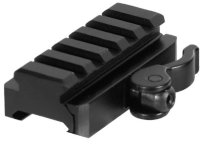 Кронштейн UTG (Leapers) Weaver на Weaver, быстросъёмный, 5 слотов, длина 60 мм, высота 15 мм (MNT-RSQD605) - миниатюра