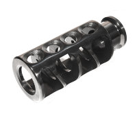 Дульная насадка пламегаситель Егерь 12 калибра с ДТК (20045) - миниатюра