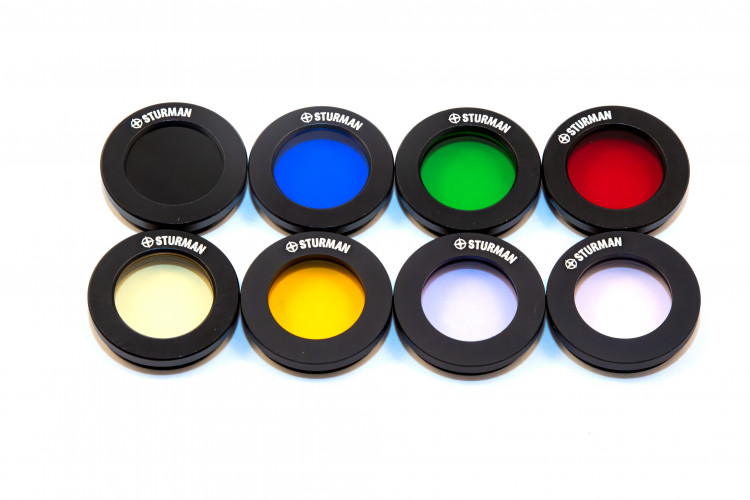Комплект цветных светофильтров Sturman 1.25" - фото 1