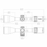 Прицел Vector Optics Continental X6 3-18x50 FIBER SFP (SCOL-65) - фото 11