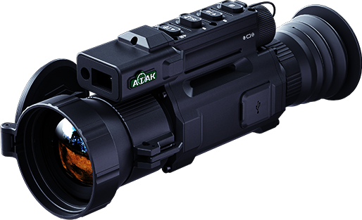 Тепловизионный прицел ATAK OT22-25LRF с дальномером - фото 1