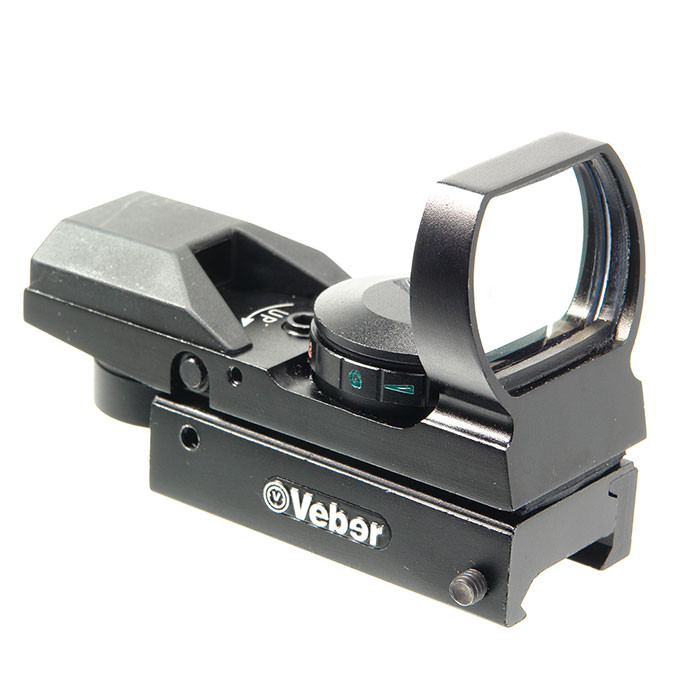 Прицел коллиматорный Veber 1x22x33 RG Weaver - фото 1