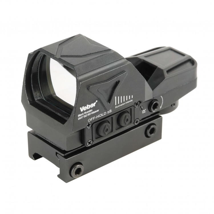 Прицел коллиматорный Veber Black Russian DOT 132 RD Weaver (28193) - фото 1